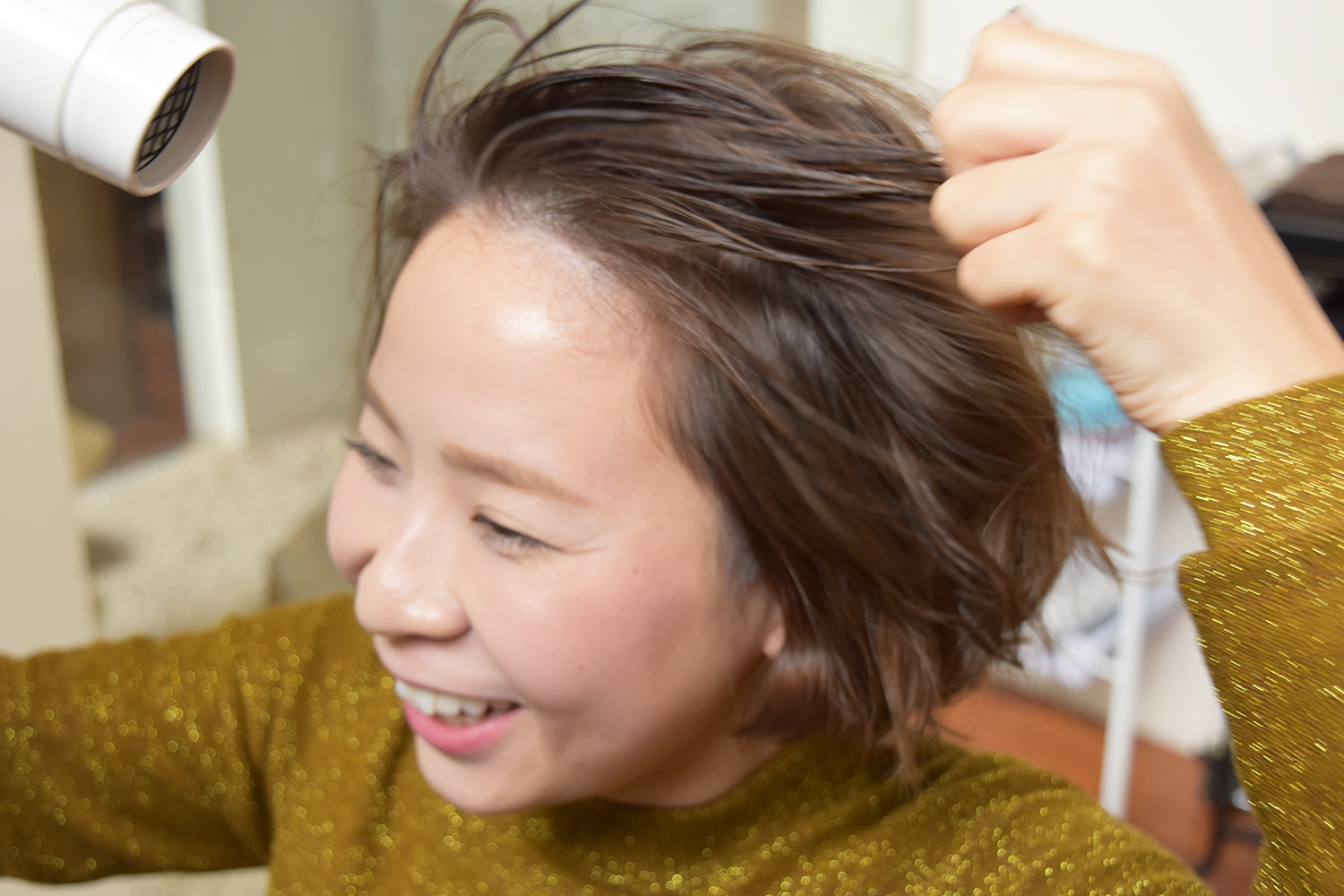 短くてもできる！かきあげ前髪のやり方☆[美容師が教える簡単ヘアアレンジ]｜美容室【Mars（マーズ）】