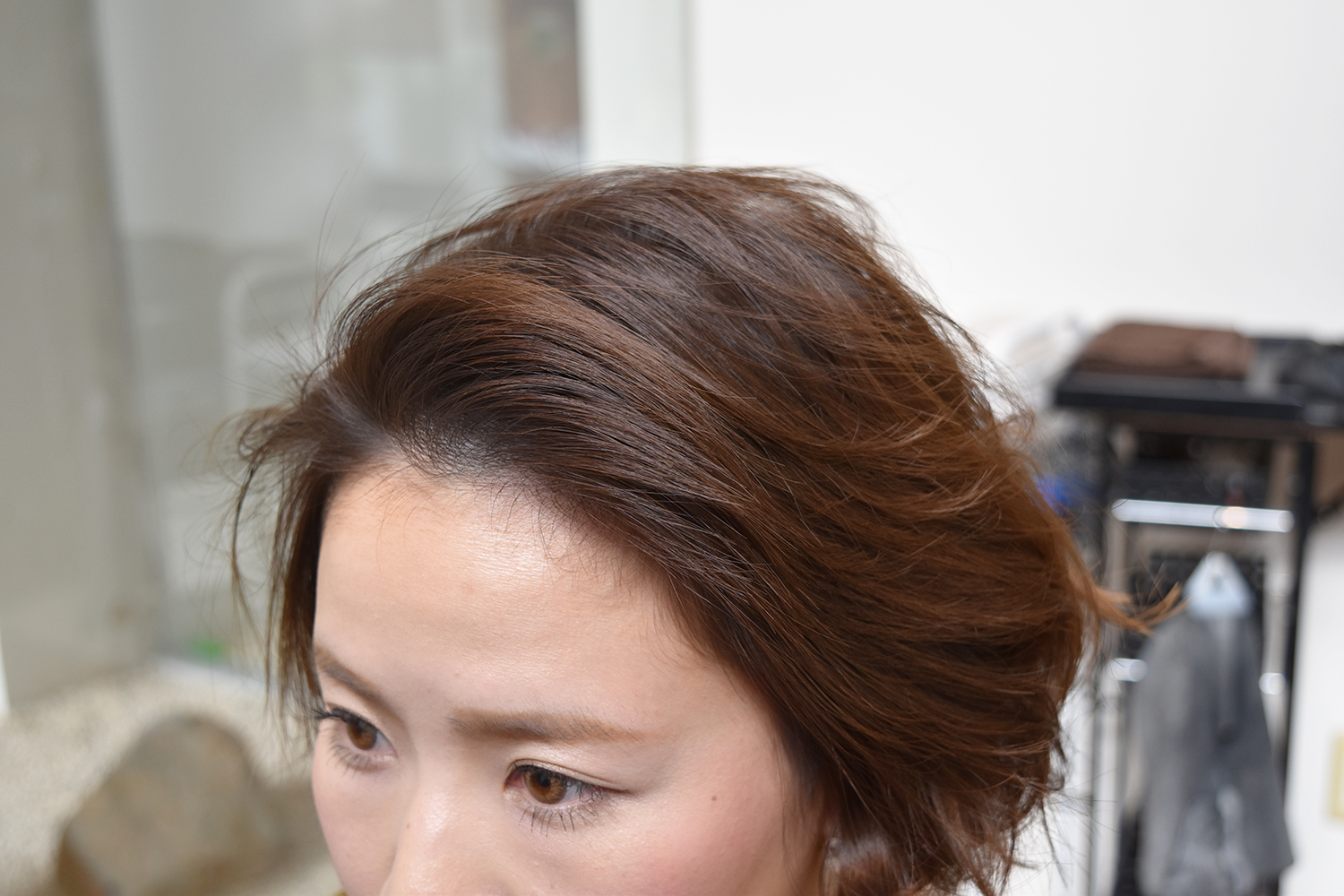 短くてもできる！かきあげ前髪のやり方☆[美容師が教える簡単ヘアアレンジ]｜美容室【Mars（マーズ）】