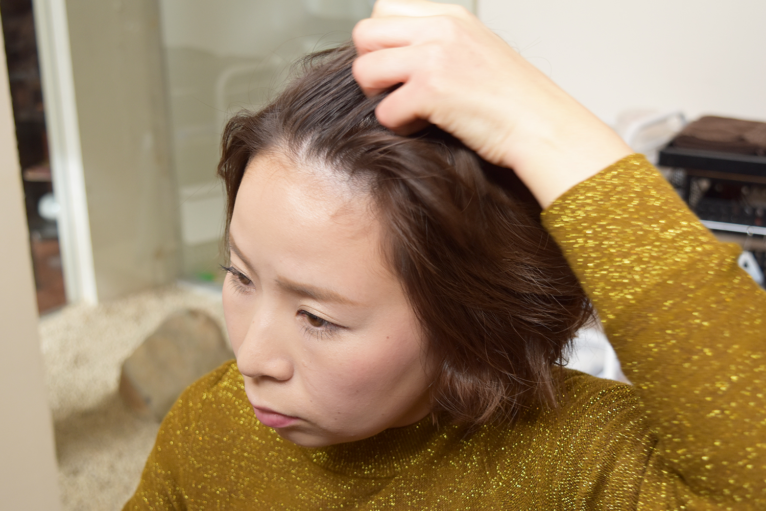 短くてもできる！かきあげ前髪のやり方☆[美容師が教える簡単ヘアアレンジ]｜美容室【Mars（マーズ）】