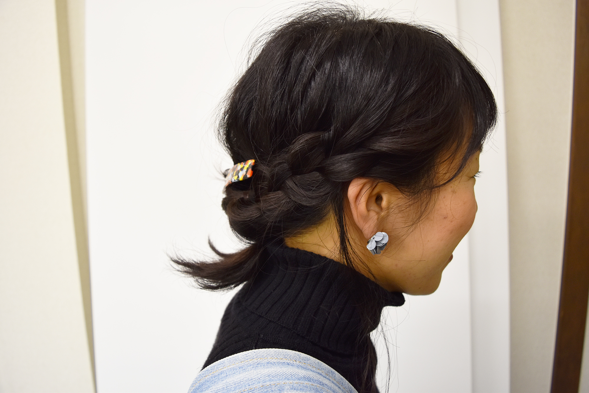 みつあみ+くるりんぱヘアーのやり方☆[美容師が教える簡単ヘアアレンジ